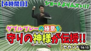 【井端弘和先生】 4時間目　ダブルプレーの極意　セカンド編　～頭を軸に‼～
