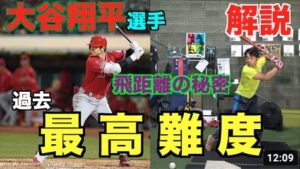 【プロ野球選手解説】大谷翔平選手のバッティングを解説します!!