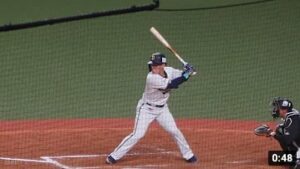 オリックス・バファローズ 吉田正尚 バッティングフォーム&バッティング（スローモーション）
