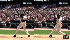 バリー・ボンズ　ホームラン　フォーム　スロー【Barry Bonds home run swing】