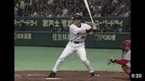 松井秀喜　バッティング　スロー映像