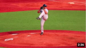 【スワローズ】五十嵐亮太　ピッチングフォーム（2019.03.17)