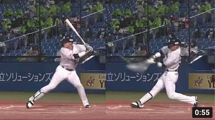 村上宗隆　ホームラン　フォーム　スロー【Munetaka Murakami home run swing】