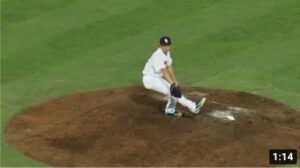 中日ドラゴンズ 大野雄大投球フォーム（スローモーション）