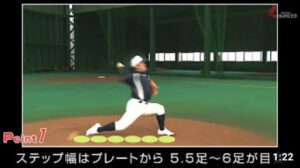 ADVANCED Baseball　ピッチング 「ステップ」 正しく体重移動するために！　関口勝己