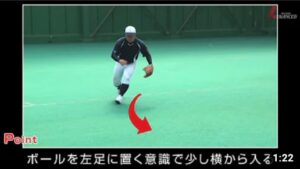 ADVANCED Baseball　内野手 「正面ゴロ捕球の入り方」 距離感をつかめ！