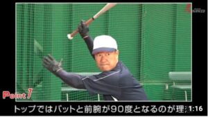 ADVANCED Baseball　バッティング 「トップからバットの動き」 対応力が上がる始動　関口勝己