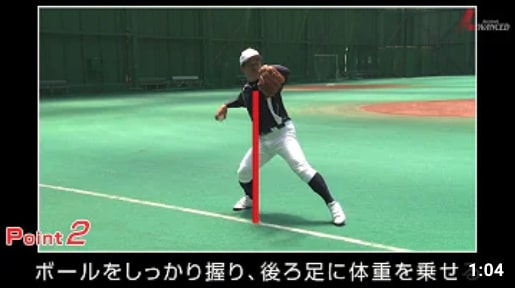 ADVANCED Baseball　野手 「歩きながら捕って投げる」 キャッチボールの基本のリズム　関口勝己
