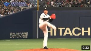 山本昌　ピッチング　スロー