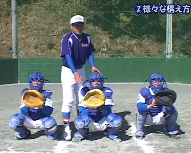 日米間のキャッチャーの違い 草野球のサイト