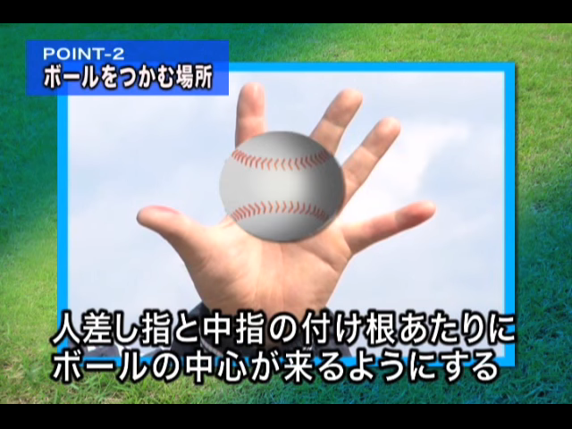 キャッチボールの基本 草野球のサイト