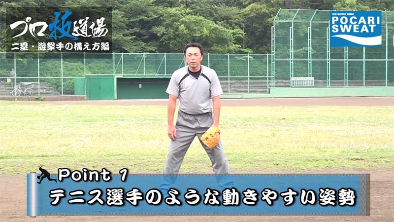 宮本慎也の捕球から送球までの守備のコツ 草野球のサイト