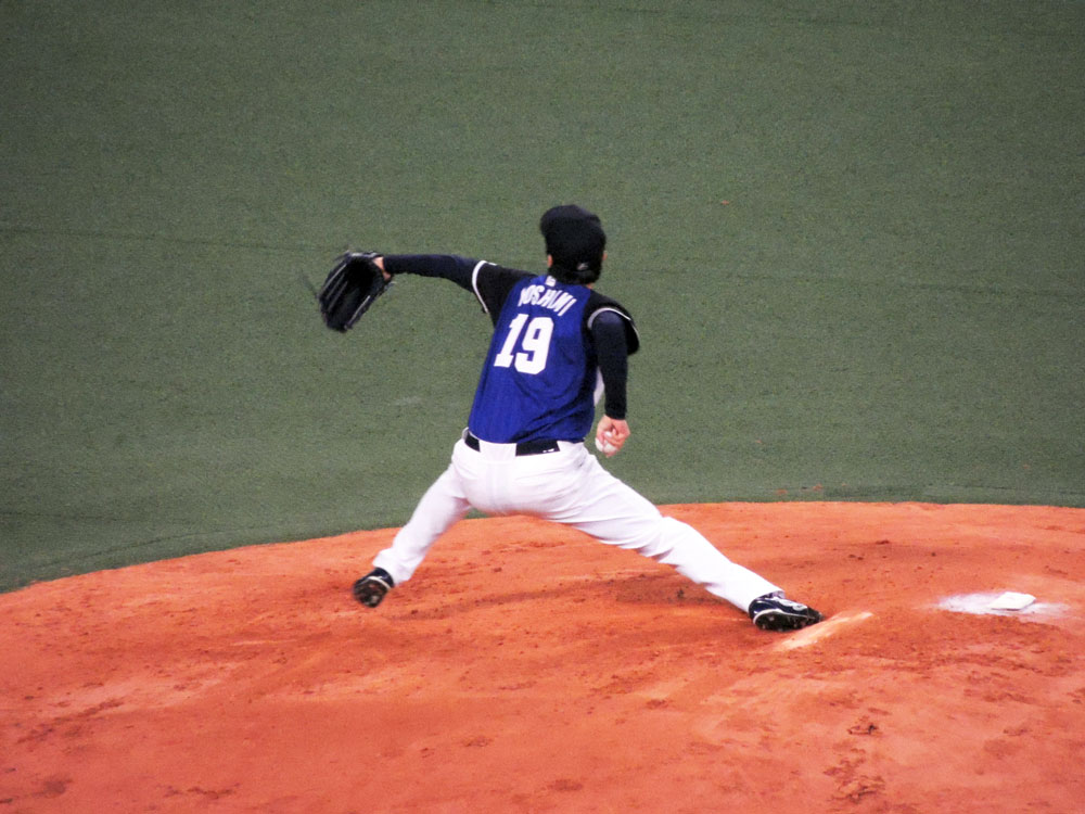 吉見 一起の現役時代のスライダーの投げ方 | 草野球のサイト